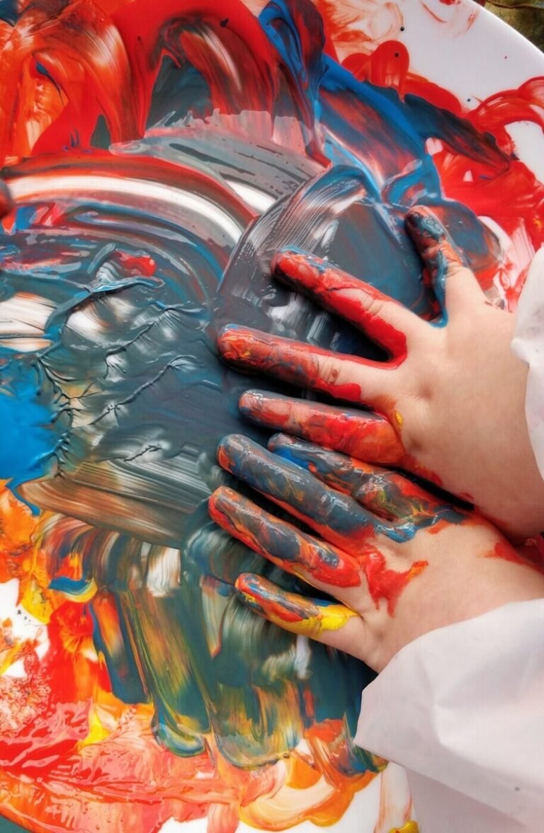 a painting of a person
